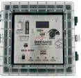 Sonic Hawk 100 — Refurbished 4 Bird Gard Sonic Hawk 100 control unit with the clear weatherproof cover closed over the control panel